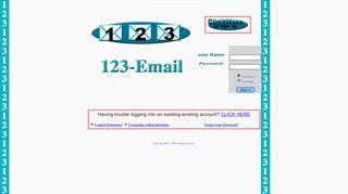 
                            5. 123-email - Free Email Service