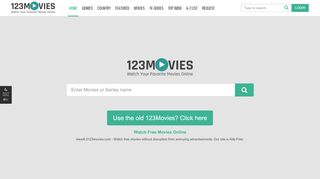 
                            11. 123Movies - Watch Movies Online For Free - 0123Movies.com