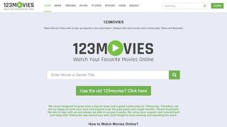 
                            2. 123Movies - Watch Movies Online Free on 123Movies