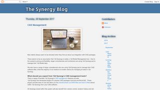 
                            8. 12d Synergy - The Synergy Blog