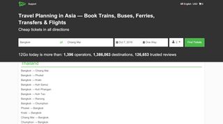
                            11. 12Go: Book Trains, Buses, Ferries, Transfers & Flights