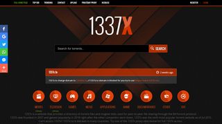
                            5. 1337x | 1337x.to Torrent Search Engine