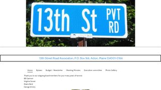 
                            6. 13th Street Road Association