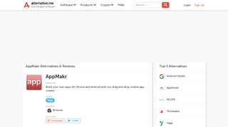 
                            8. 14 Best AppMakr Alternatives | Reviews | Pros & …