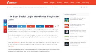 
                            7. 14+ Best Social Login WordPress Plugins for 2018 - …