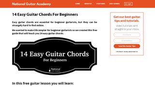 
                            7. 14 Easy Guitar Chords For Beginners