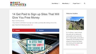
                            1. 14 Get Paid to Sign up Sites That Will Give You Free Money