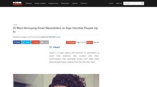 
                            3. 15 Most Annoying Email Newsletters to Sign …