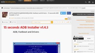 
                            1. 15 seconds ADB Installer v1.4.3 - Android Forum for Mobile ...