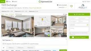 
                            5. 1505 Exchange Apartments - Fort Worth, TX | Apartments.com