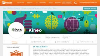 
                            8. 153 Customer Reviews & Customer References of Kineo ...