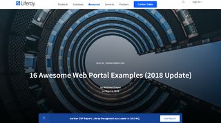 
                            7. 16 Awesome Web Portal Examples | Digital Strategy | Liferay Blogs