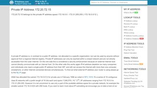 
                            4. 172.20.72.15 - Private IP Address | IP Lookup