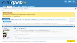 
                            7. 1803 very slow first logon - Edugeek