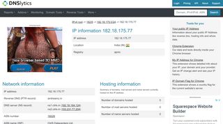 
                            5. 182.18.175.77 | airdreamz.in - CtrlS Datacenters Ltd., India