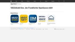 
                            8. ‎1822direkt Ges. der Frankfurter Sparkasse mbH Apps …