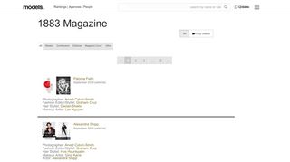 
                            6. 1883 Magazine - MODELS.com