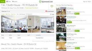 
                            5. 19 Dutch St, New York, NY 10038 - Apartments.com