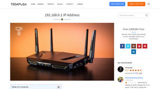 
                            7. 192.168.0.1 Router IP Address, How To Access Router Login ...