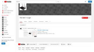 
                            11. 192.168.1.1 Login - YouTube