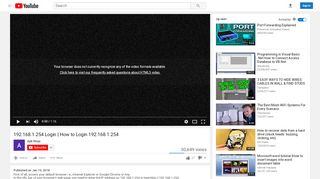 
                            7. 192.168.1.254 Login | How to Login 192.168.1.254 - YouTube