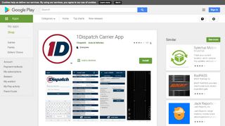 
                            4. 1Dispatch Carrier App - Apps on Google Play
