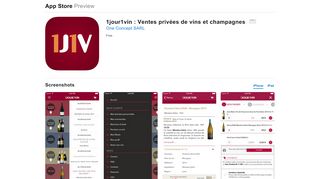 
                            3. 1jour1vin : Ventes privées de vins et champagnes 17+ - iTunes