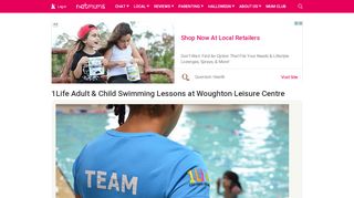 
                            4. 1Life Adult & Child Swimming Lessons at Woughton Leisure Centre (2 ...