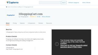 
                            4. 1ShoppingCart.com Reviews and Pricing - 2019 - Capterra