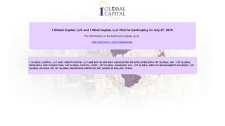 
                            7. 1st Global Capital LLC