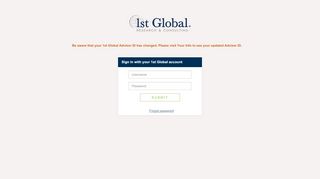 
                            1. 1st Global Identity Server
