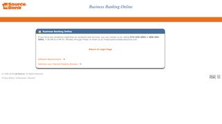 
                            3. 1st Source Bank - Business Banking Online