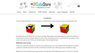 
                            2. 2-Look OLL - UKCubeStore