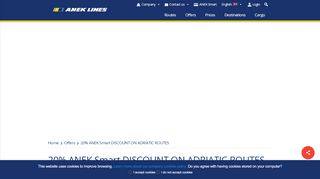 
                            4. 20% ANEK Smart DISCOUNT ON ADRIATIC ROUTES - ANEK ...