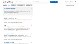 
                            6. 20 Best applebees cook jobs (Hiring Now!) | SimplyHired