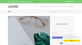 
                            7. 20 Best Free Bootstrap Login Page Examples 2019 - Colorlib