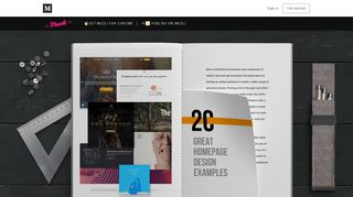 
                            8. 20 Greatest Home Page Design Examples - Muzli - Design Inspiration