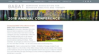 
                            3. 2018 Annual Conference - BABAT