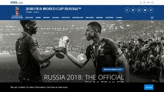 
                            6. 2018 FIFA World Cup Russia™ - FIFA.com
