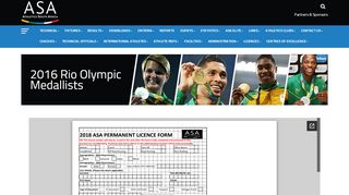 
                            5. 2018 Licensing Form – Athletics South Africa