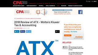 
                            5. 2018 Review of ATX - Wolters Kluwer Tax & Accounting