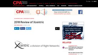 
                            3. 2018 Review of Xcentric - CPA Practice Advisor