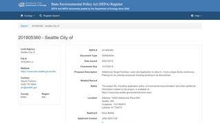 
                            8. 201805360 - Seattle City of - SEPA Administration