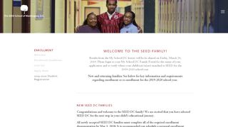 
                            3. 2019-2020 Student Registration - The SEED School of Washington, DC