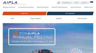 
                            5. 2019 Annual Meeting | AIPLA