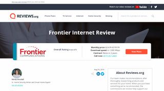 
                            8. 2019 Frontier Internet Service Review | What You Should Know