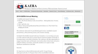 
                            2. 2019 KAERA Annual Meeting | - KAERA Home