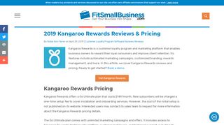 
                            6. 2019 Kangaroo Rewards Reviews & Pricing - Fit Small Business