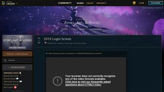 
                            4. 2019 Login Screen - League of Legends Boards