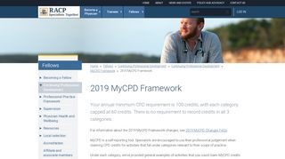 
                            4. 2019 MyCPD Framework - RACP